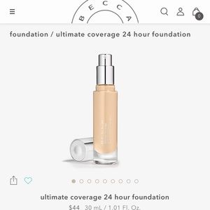 NEW Becca Ultimate Coverage Foundation - Shell